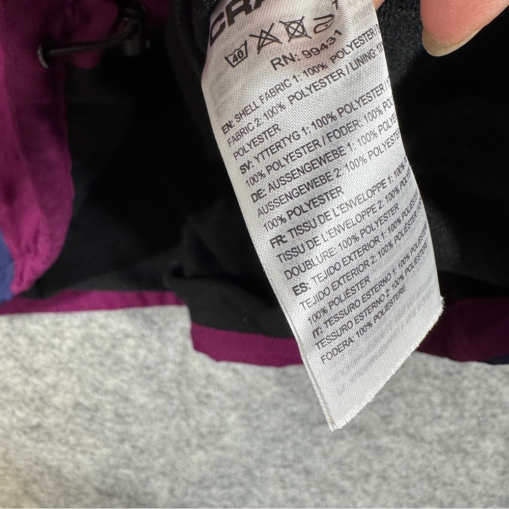 Craft Magenta Softshell Jacket Womens L Purple Running Cycling Athletic - Picture 6 of 16